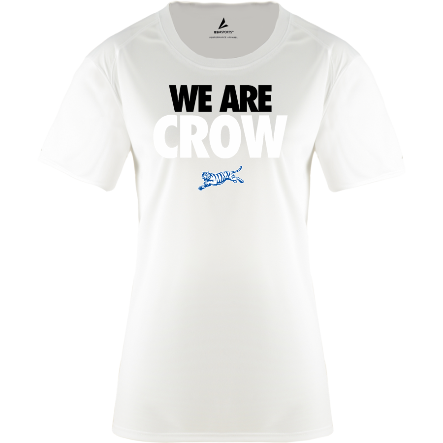 Crow Tigers <span class="pdp-name-mascot">Crow Middle School Tigers</span> BSN SPORTS Women's Phenom Short Sleeve T-Shirt
