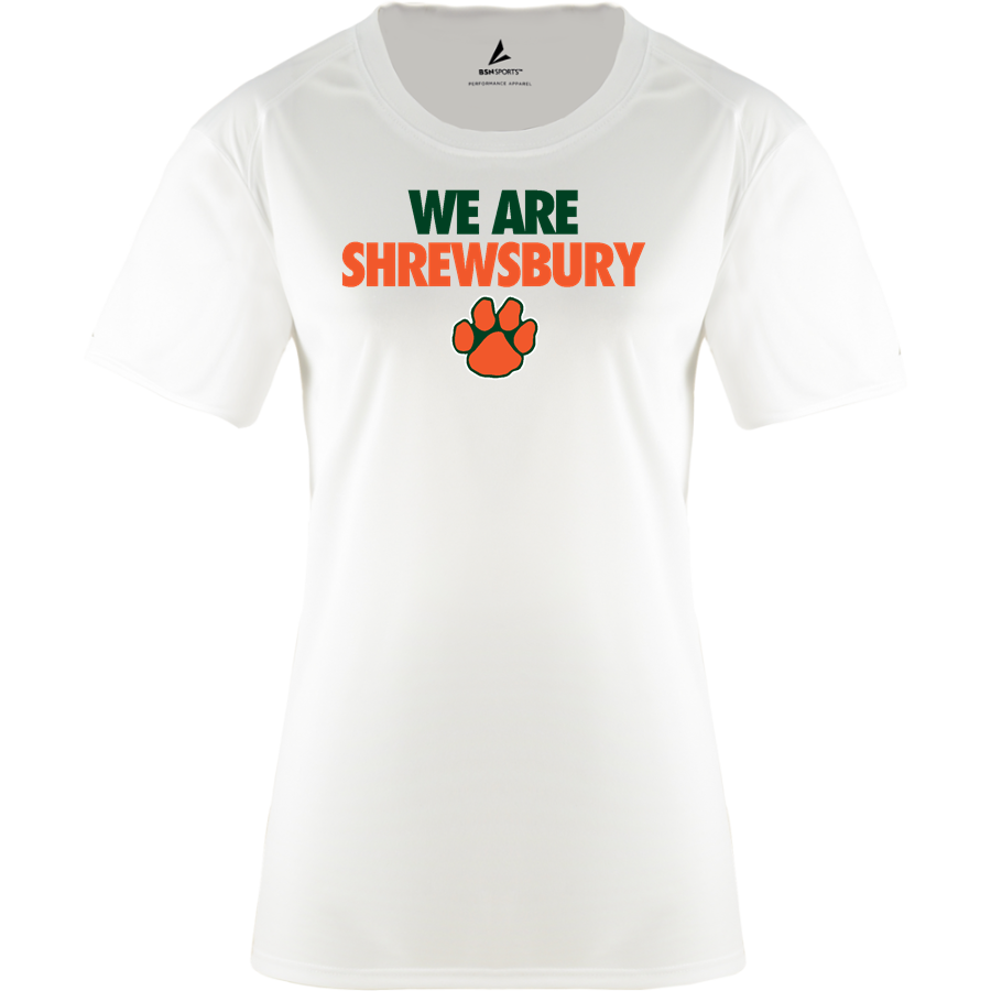 Shrewsbury Tigers <span class="pdp-name-mascot">Shrewsbury Travel Basketball Tigers</span> BSN SPORTS Women's Phenom Short Sleeve T-Shirt