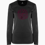 Shawsville Mustangs BSN SPORTS Women's Phenom Long Sleeve T-Shirt Front Thumbnail