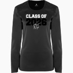 Wisconsin Heights High School Vanguards BSN SPORTS Women's Phenom Long Sleeve T-Shirt Front Thumbnail