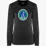 Doane Stuart Thunderchickens Thunderchickens <span class="pdp-name-mascot">Doane Stuart Thunderchickens</span> BSN SPORTS Women's Phenom Long Sleeve T-Shirt Front Thumbnail