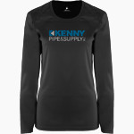 KENNY PIPE & SUPPLY BSN SPORTS Women's Phenom Long Sleeve T-Shirt Front Thumbnail