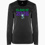 ASTORIA HIGH SCHOOL REBELS BSN SPORTS Women's Phenom Long Sleeve T-Shirt Front Thumbnail