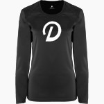 Delta College Pioneers BSN SPORTS Women's Phenom Long Sleeve T-Shirt Front Thumbnail
