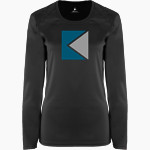 KENNY  PIPE & SUPPLY BSN SPORTS Women's Phenom Long Sleeve T-Shirt Front Thumbnail