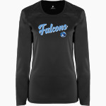 Christ Little Rock Falcons <span class="pdp-name-mascot">Christ Little Rock Falcons</span> BSN SPORTS Women's Phenom Long Sleeve T-Shirt Front Thumbnail