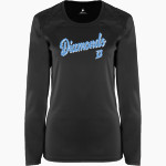 Fair Haven Diamonds BSN SPORTS Women's Phenom Long Sleeve T-Shirt Front Thumbnail