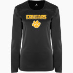 CULBRETH Cougars <span class="pdp-name-mascot">GREY CULBRETH MIDDLE SCHOOL Cougars</span> BSN SPORTS Women's Phenom Long Sleeve T-Shirt Front Thumbnail