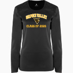 WAPSIE VALLEY HIGH SCHOOL WARRIORS BSN SPORTS Women's Phenom Long Sleeve T-Shirt Front Thumbnail