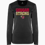 Caldwell Cougars <span class="pdp-name-mascot">Caldwell Cougars</span> BSN SPORTS Women's Phenom Long Sleeve T-Shirt Front Thumbnail