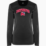 Marion Patriots <span class="pdp-name-mascot">Marion High School Patriots</span> BSN SPORTS Women's Phenom Long Sleeve T-Shirt Front Thumbnail