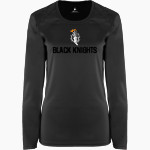Marion Elementary Black Knights BSN SPORTS Women's Phenom Long Sleeve T-Shirt Front Thumbnail