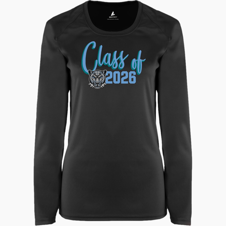 Pearson Panthers <span class="pdp-name-mascot">Pearson School Panthers</span> BSN SPORTS Women's Phenom Long Sleeve T-Shirt