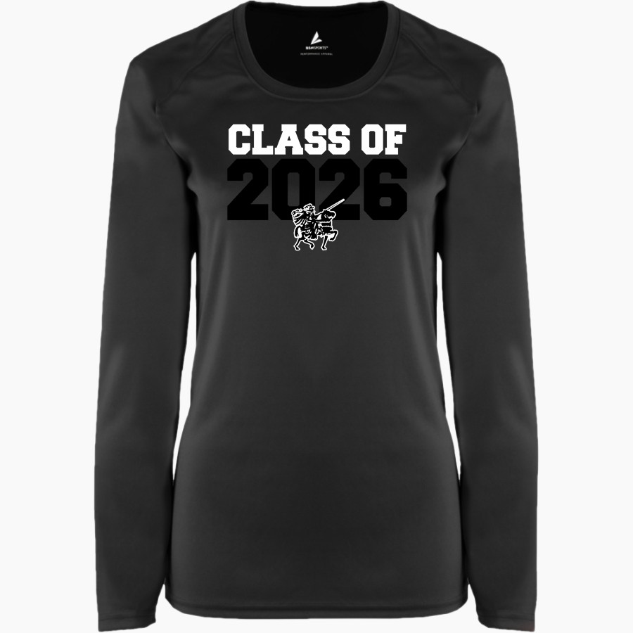 Wisconsin Heights High School Vanguards BSN SPORTS Women's Phenom Long Sleeve T-Shirt