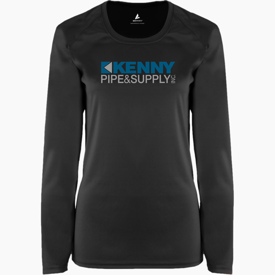 KENNY PIPE & SUPPLY BSN SPORTS Women's Phenom Long Sleeve T-Shirt