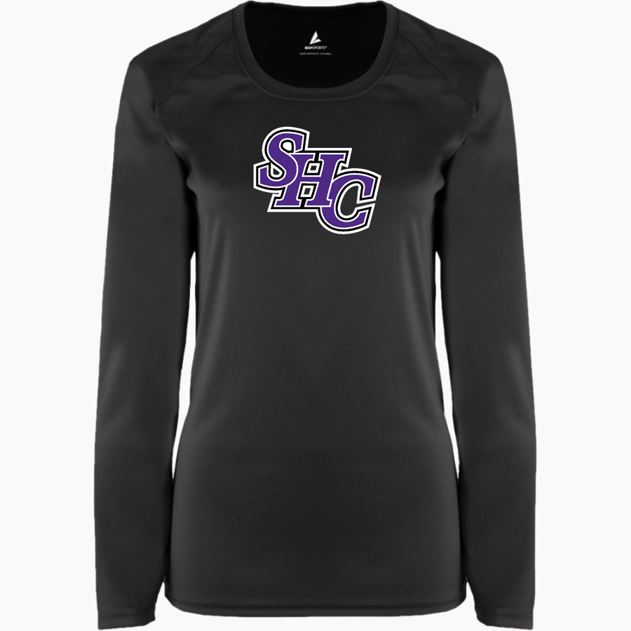 Spring Hill Badgers <span class="pdp-name-mascot">Spring Hill Badgers</span> BSN SPORTS Women's Phenom Long Sleeve T-Shirt