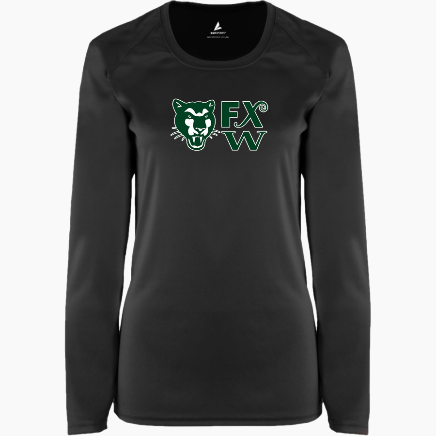Frances Xavier Warde Jaguars <span class="pdp-name-mascot">Frances Xavier Warde School Jaguars</span> BSN SPORTS Women's Phenom Long Sleeve T-Shirt