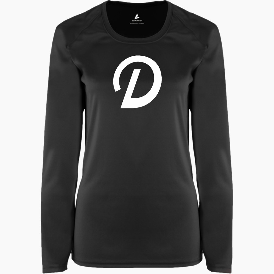 Delta College Pioneers BSN SPORTS Women's Phenom Long Sleeve T-Shirt