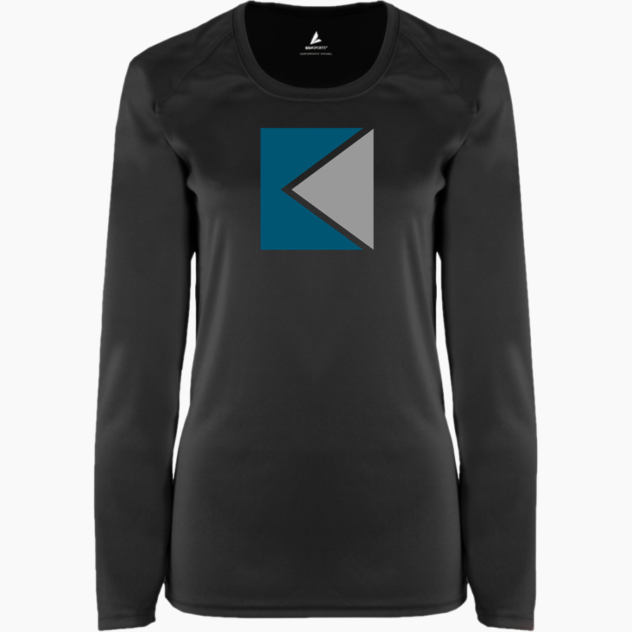 KENNY  PIPE & SUPPLY BSN SPORTS Women's Phenom Long Sleeve T-Shirt
