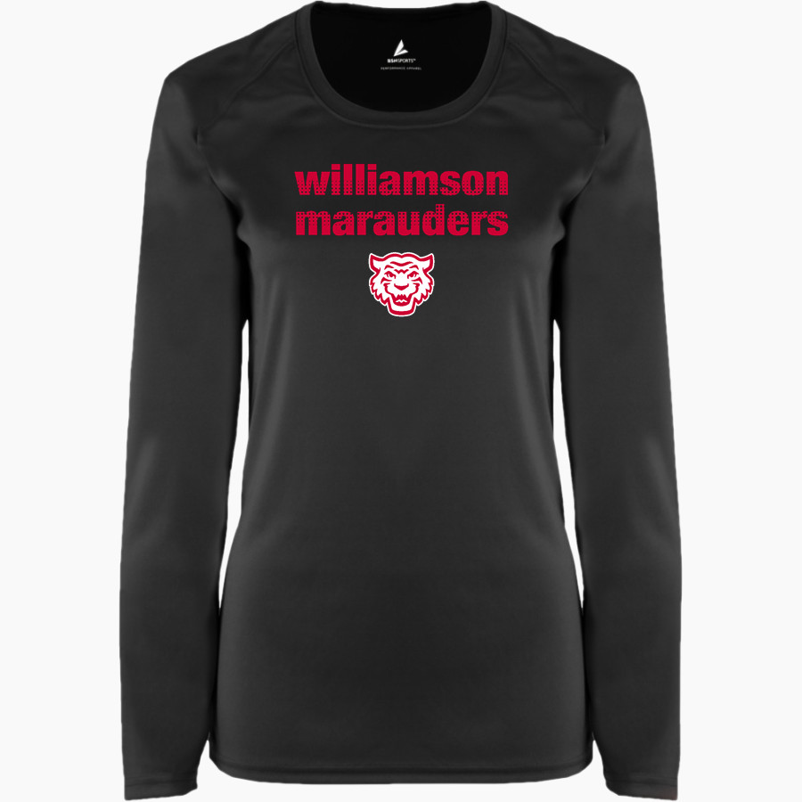 Williamson Marauders BSN SPORTS Women's Phenom Long Sleeve T-Shirt