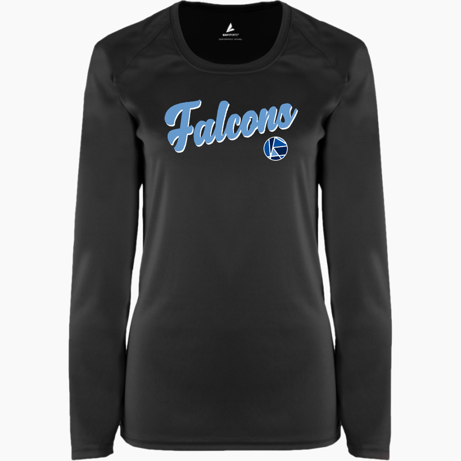 Christ Little Rock Falcons <span class="pdp-name-mascot">Christ Little Rock Falcons</span> BSN SPORTS Women's Phenom Long Sleeve T-Shirt