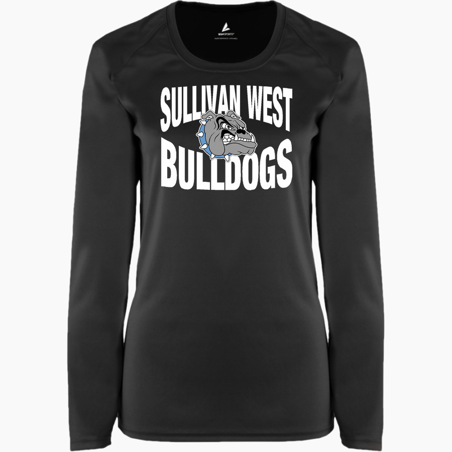 SULLIVAN WEST HIGH SCHOOL BULLDOGS <span class="pdp-name-mascot">SULLIVAN WEST BULLDOGS</span> BSN SPORTS Women's Phenom Long Sleeve T-Shirt