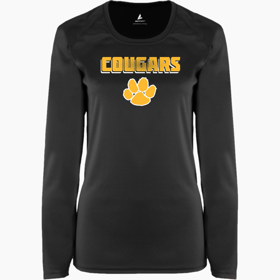 CULBRETH Cougars <span class="pdp-name-mascot">GREY CULBRETH MIDDLE SCHOOL Cougars</span> BSN SPORTS Women's Phenom Long Sleeve T-Shirt