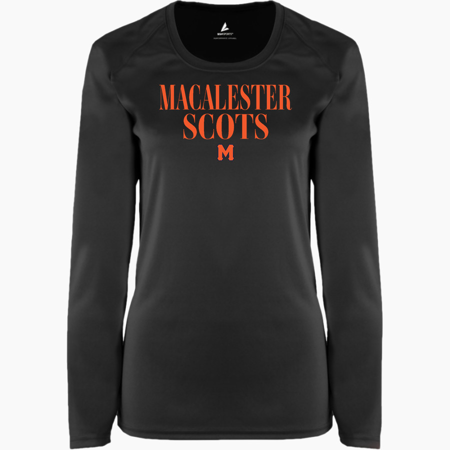 Macalester Scots <span class="pdp-name-mascot">Macalester Scots</span> BSN SPORTS Women's Phenom Long Sleeve T-Shirt