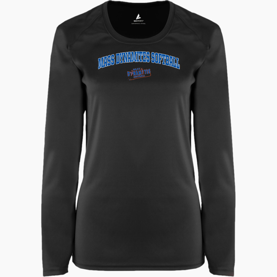 Mass Dynamites Softball Softball BSN SPORTS Women's Phenom Long Sleeve T-Shirt