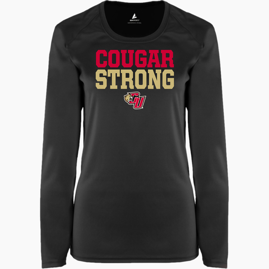 Caldwell Cougars <span class="pdp-name-mascot">Caldwell Cougars</span> BSN SPORTS Women's Phenom Long Sleeve T-Shirt