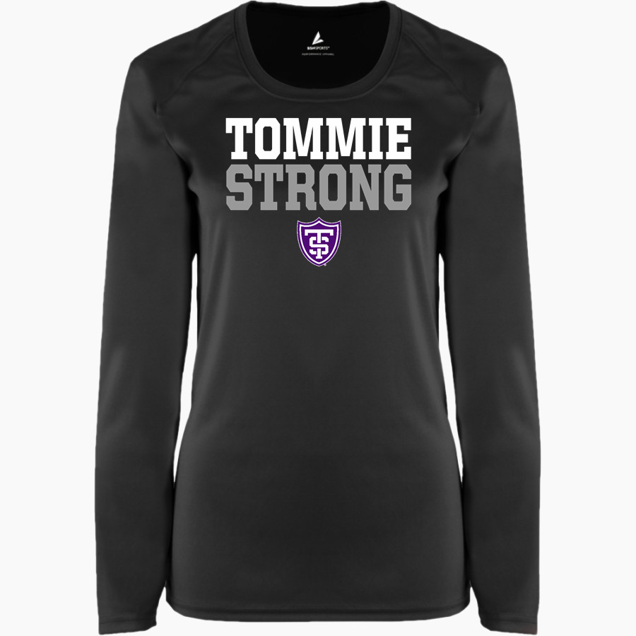 University Of St. Thomas Athletics The Official Online Store BSN SPORTS Women's Phenom Long Sleeve T-Shirt