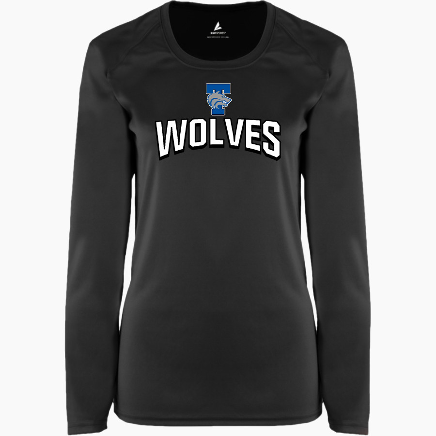 Timberline Wolves <span class="pdp-name-mascot">Timberline Wolves</span> BSN SPORTS Women's Phenom Long Sleeve T-Shirt