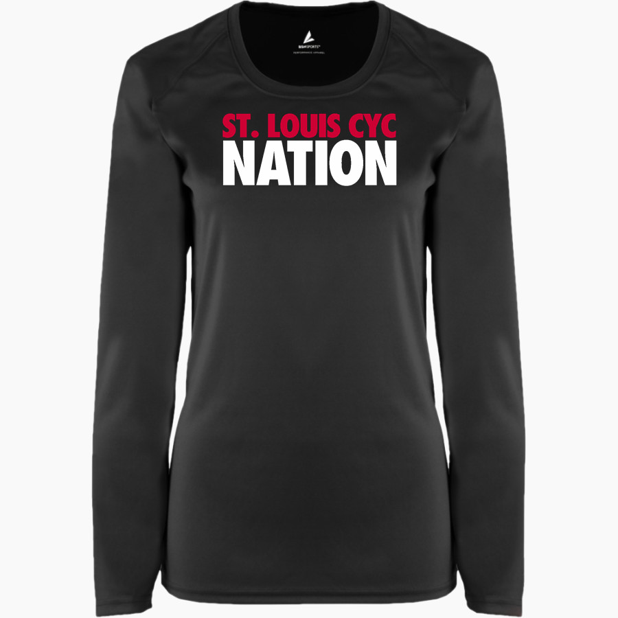 St. Louis CYC St. Louis CYC <span class="pdp-name-mascot">CYC St. Louis</span> BSN SPORTS Women's Phenom Long Sleeve T-Shirt