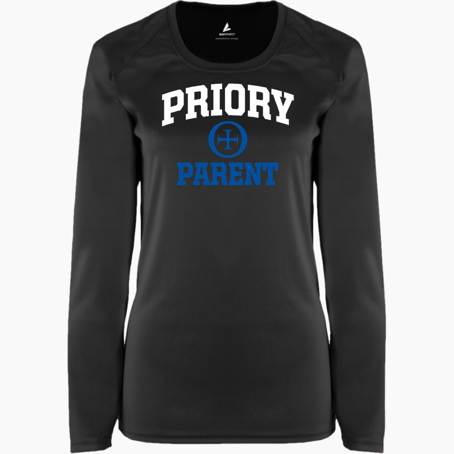Priory Panthers <span class="pdp-name-mascot">Woodside Priory</span> BSN SPORTS Women's Phenom Long Sleeve T-Shirt