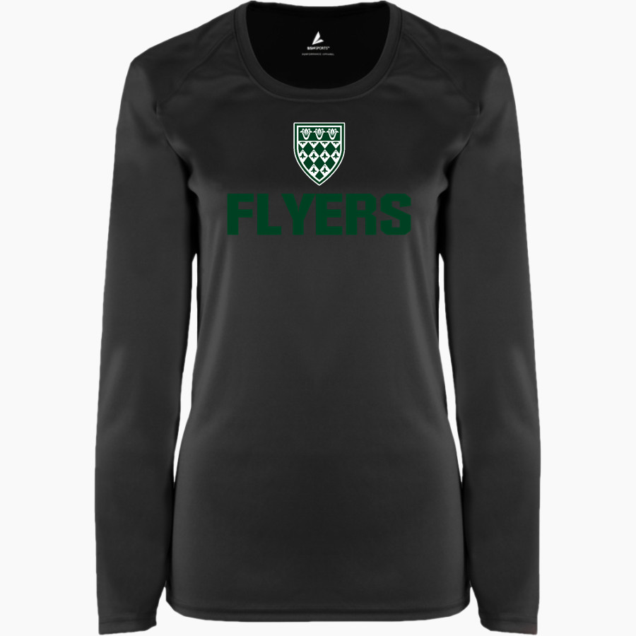 WAYNFLETE SCHOOL FLYERS <span class="pdp-name-mascot">WAYNFLETE FLYERS</span> BSN SPORTS Women's Phenom Long Sleeve T-Shirt