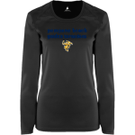 POMPANO BEACH HIGH SCHOOL GOLDEN TORNADOES <span class="pdp-name-mascot">POMPANO BEACH GOLDEN TORNADOES</span> BSN SPORTS Women's Phenom Long Sleeve T-Shirt Front Thumbnail
