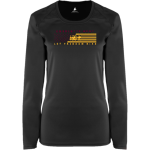 Charlotte Heat Track Club <span class="pdp-name-mascot">Charlotte Heat Track Club</span> BSN SPORTS Women's Phenom Long Sleeve T-Shirt Front Thumbnail