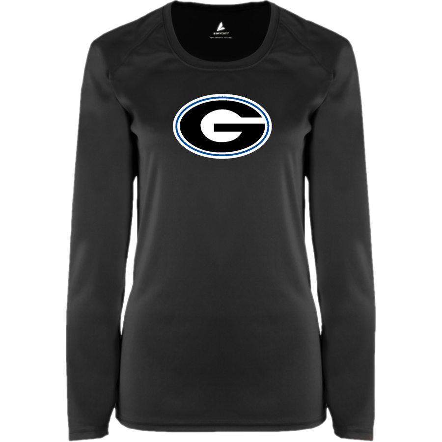Georgiana High School Panthers Online Store <span class="pdp-name-mascot">BUTLER COUNTY MAGNET PANTHERS</span> BSN SPORTS Women's Phenom Long Sleeve T-Shirt