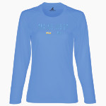 Maine West Warriors <span class="pdp-name-mascot">Maine West High School Warriors</span> BSN SPORTS Women's Phenom Long Sleeve T-Shirt Front Thumbnail