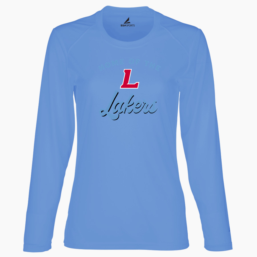 LAKELAND HIGH SCHOOL LAKERS <span class="pdp-name-mascot">LAKELAND LAKERS</span> BSN SPORTS Women's Phenom Long Sleeve T-Shirt