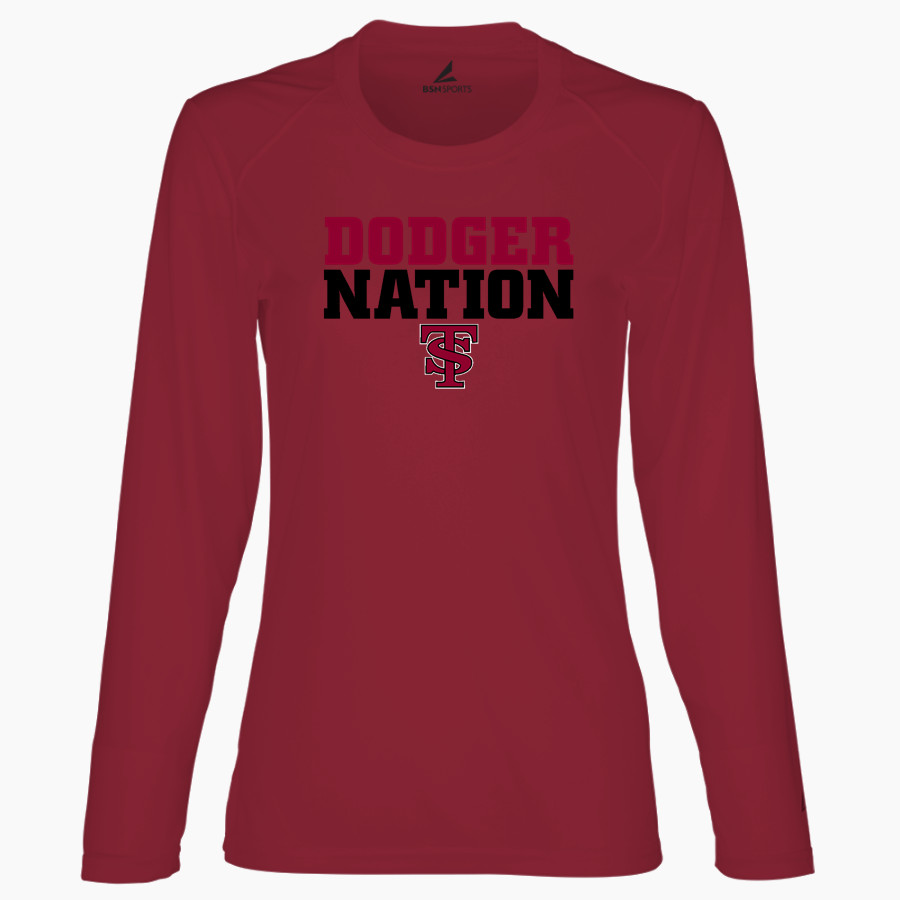 South Troy Dodgers Dodgers BSN SPORTS Women's Phenom Long Sleeve T-Shirt