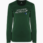 Faith Lutheran Falcons <span class="pdp-name-mascot">Faith Lutheran High School Falcons</span> BSN SPORTS Women's Phenom Long Sleeve T-Shirt Front Thumbnail