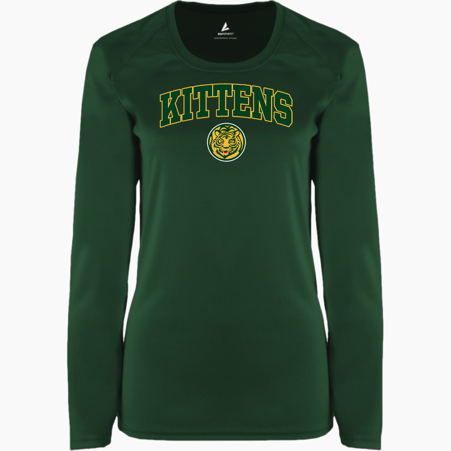 Grambling Kittens BSN SPORTS Women's Phenom Long Sleeve T-Shirt