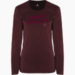 Trinity Warriors <span class="pdp-name-mascot">Trinity Christian Warriors</span> BSN SPORTS Women's Phenom Long Sleeve T-Shirt Front Thumbnail