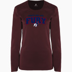 Fountain Inn Fury <span class="pdp-name-mascot">Fountain Inn Fury</span> BSN SPORTS Women's Phenom Long Sleeve T-Shirt Front Thumbnail