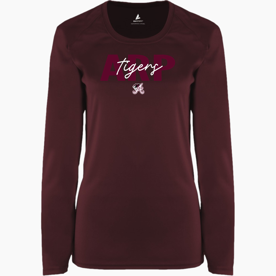 ARP HIGH SCHOOL TIGERS <span class="pdp-name-mascot">ARP TIGERS</span> BSN SPORTS Women's Phenom Long Sleeve T-Shirt