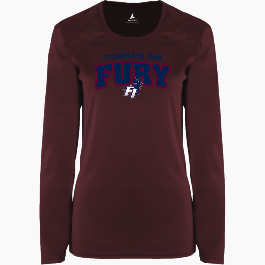 Fountain Inn Fury <span class="pdp-name-mascot">Fountain Inn Fury</span> BSN SPORTS Women's Phenom Long Sleeve T-Shirt