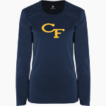 Cape Fear Colts <span class="pdp-name-mascot">Cape Fear Colts</span> BSN SPORTS Women's Phenom Long Sleeve T-Shirt Front Thumbnail