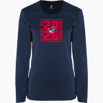WESTWOOD HIGH SCHOOL PATRIOTS <span class="pdp-name-mascot">WESTWOOD PATRIOTS</span> BSN SPORTS Women's Phenom Long Sleeve T-Shirt Front Thumbnail