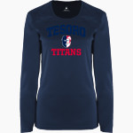 Tesoro Titans <span class="pdp-name-mascot">Tesoro Titans</span> BSN SPORTS Women's Phenom Long Sleeve T-Shirt Front Thumbnail